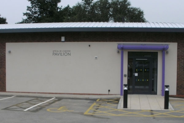 Exterior of Pavilion building