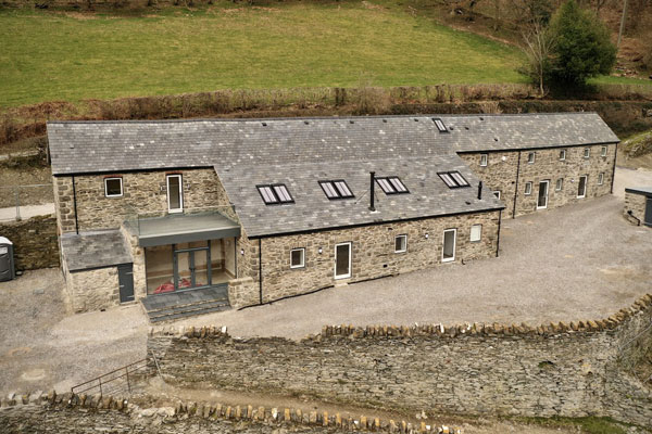 Barn conversion in Mold, North Wales
